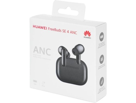 Гарнитуры TWS стерео HUAWEI FREEBUDS SE4 ANC ЧЕРНЫЙ (FUJI-T010)